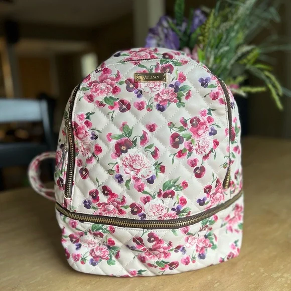 Aldo | Bags | Aldo Floral Print Backpack | Poshmark display picture 2